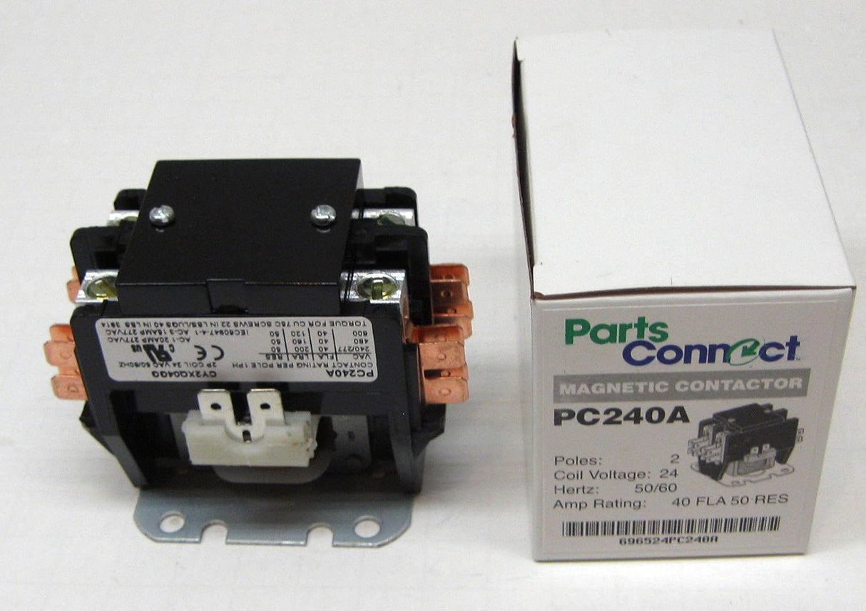 PC240A MAGNECTIC CONTACTOR 24V 50/60 POLES: 2