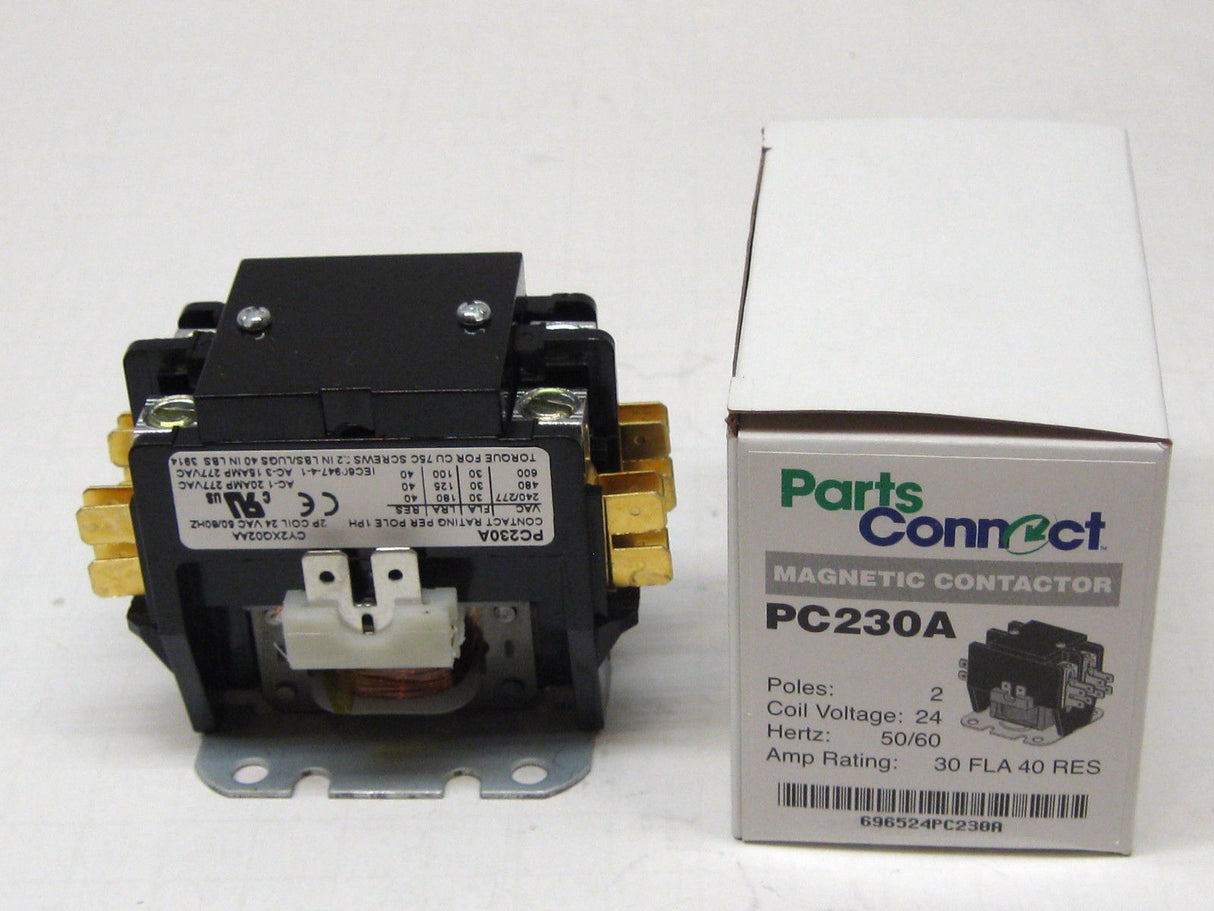 PC230A MAGNECTIC CONTACTOR 24V 50/60 POLES: 2