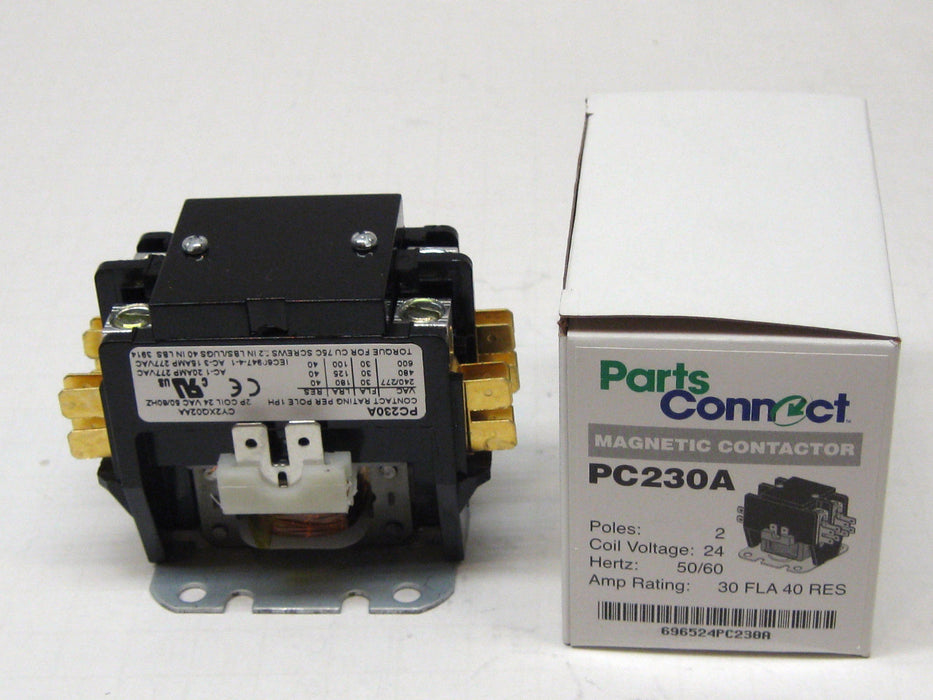 Parts Connect PC230A MAGNECTIC CONTACTOR 24V 50/60 POLES: 2