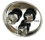 CBB65 50+5UF Round Dual Capacitor 50\60 Hz 450V