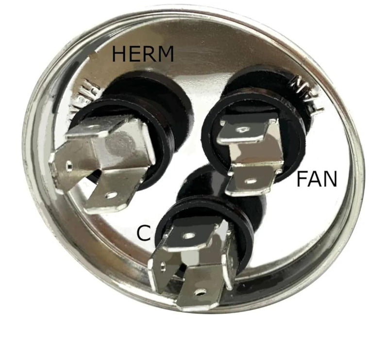 CBB65 50+5UF Round Dual Capacitor 50\60 Hz 450V